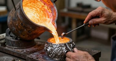 safe metal casting process