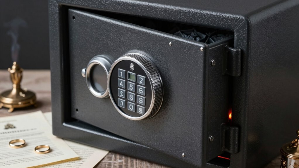 select secure well placed safe