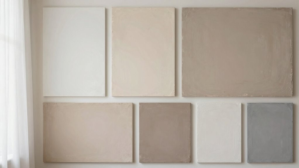 serene museum inspired color palette