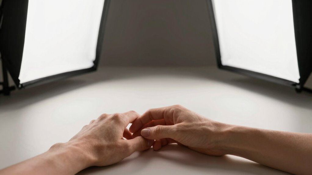 strategic multi angle lighting setup