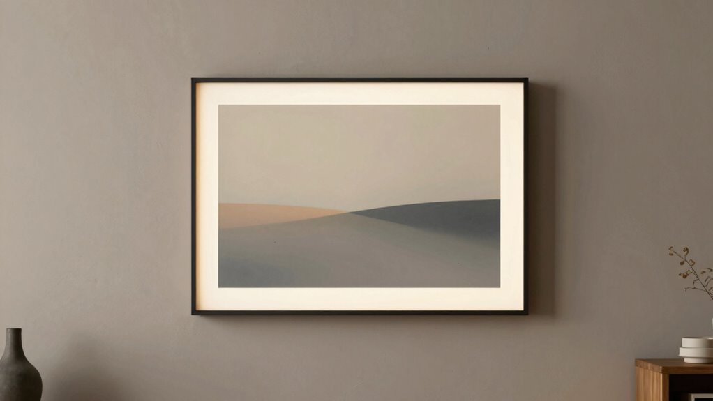 subtle balanced content display