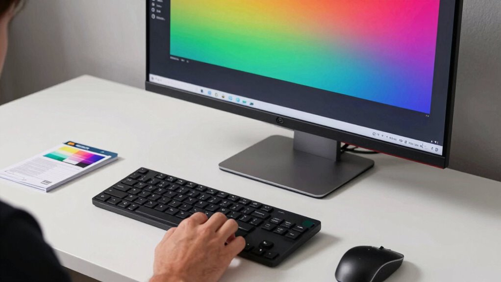 use built in calibration tools