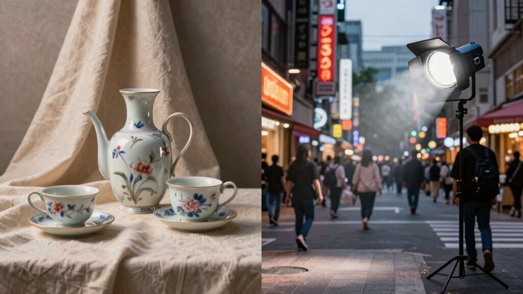 use strobes for motion freeze