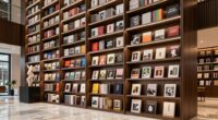 premium bookshelves for art