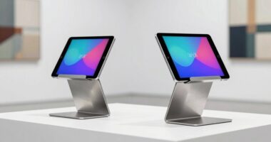 secure gallery tablet stands