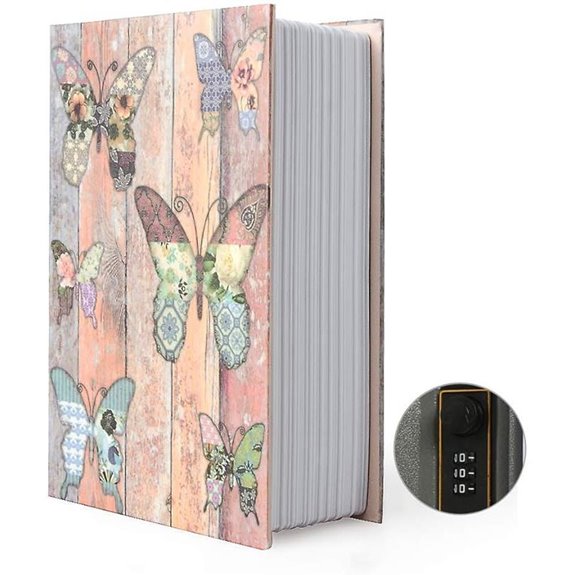 small lockable book safe