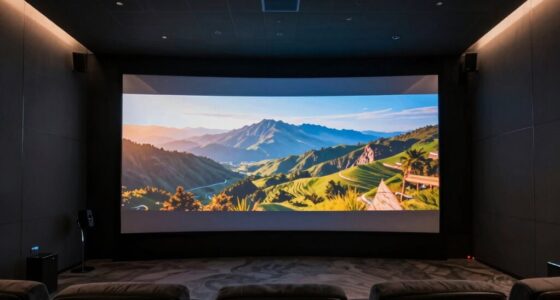 top 4k projector screens