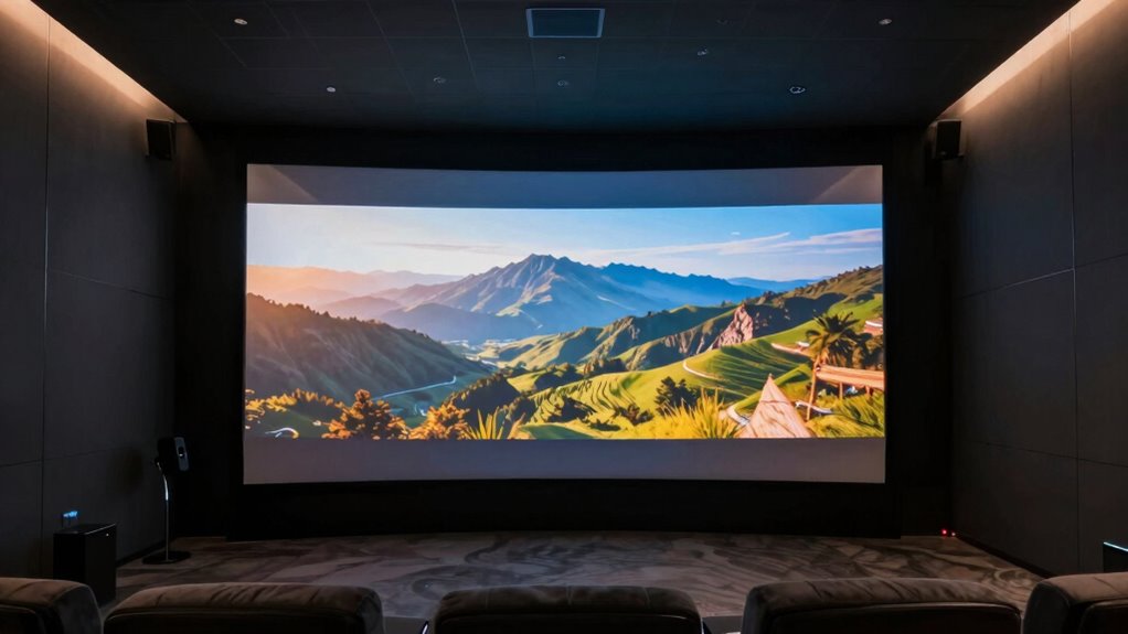 top 4k projector screens