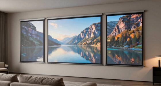 top acoustic transparent screens