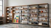 top art studio shelving