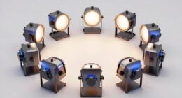top bi color studio lights