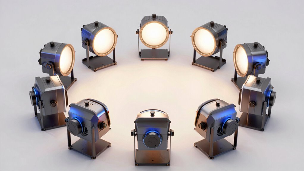 top bi color studio lights