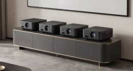 top console style projectors