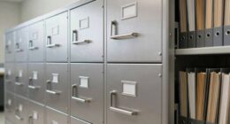 top fireproof archive cabinets