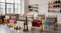 top floor weaving looms