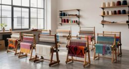 top floor weaving looms