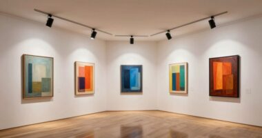 top gallery lighting systems