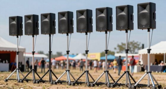 top heavy duty speaker stands