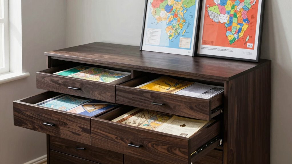 top map drawer cabinets
