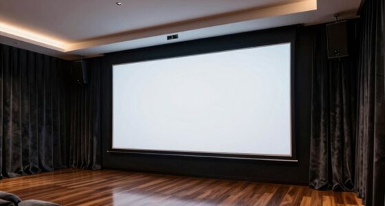 top motorized projector screens