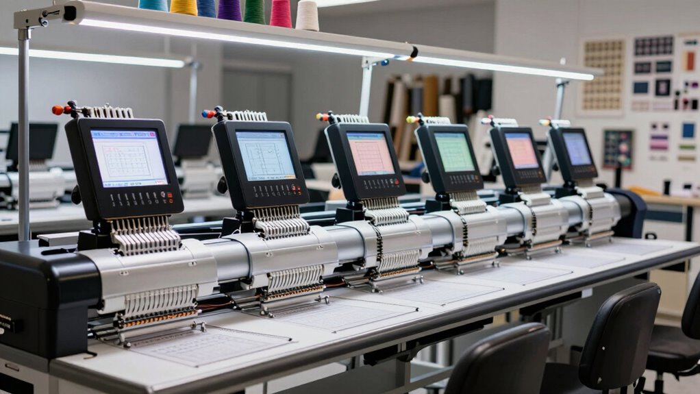 top multi needle embroidery machines