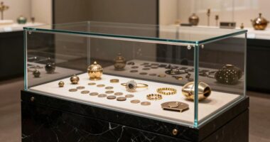 top museum display cases
