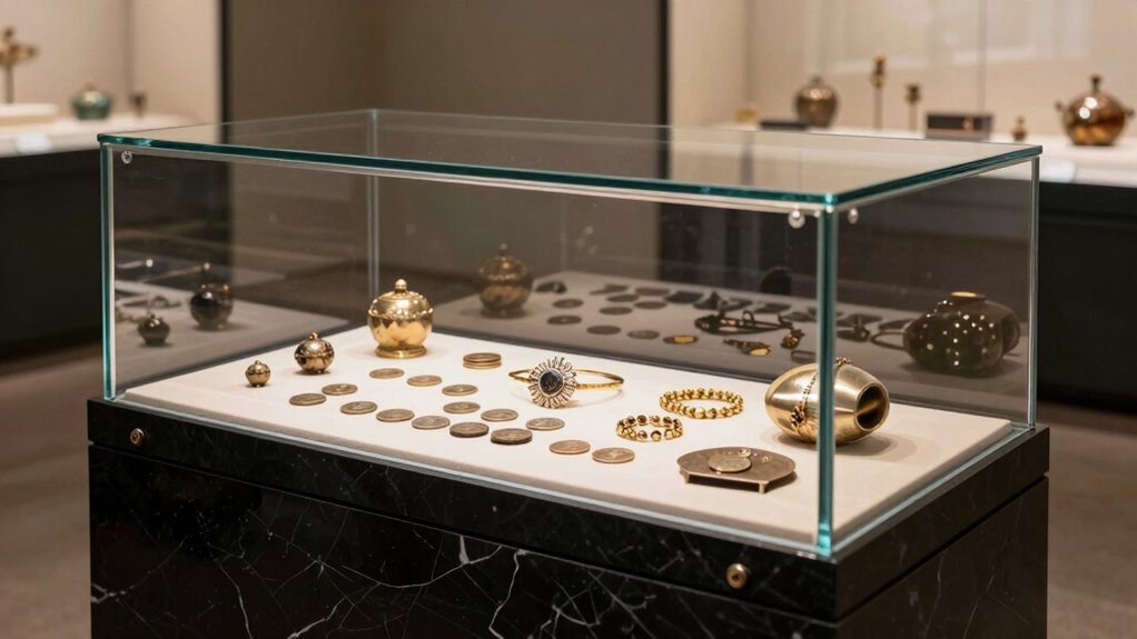 top museum display cases