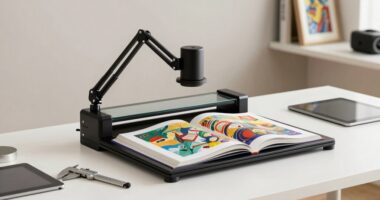 top overhead art scanners