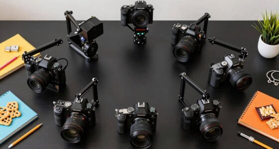 top overhead flat lay rigs