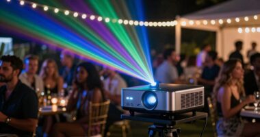 top portable event projectors
