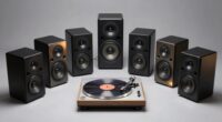 top powered turntable speakers