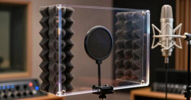 top professional recording shields