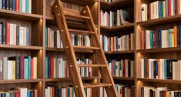 top rolling library ladders