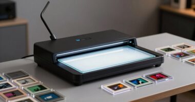 top slide scanner selections