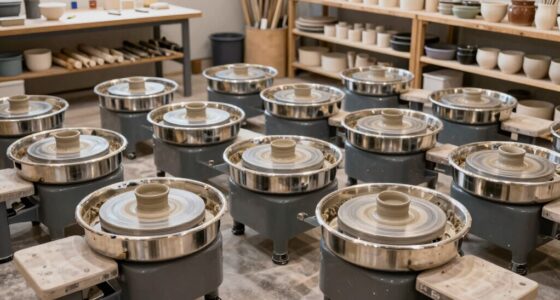 top studio pottery wheels