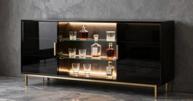 top stylish bar cabinets