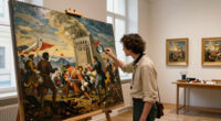Delacroix's Entry of the Crusaders into Constantinople Restored