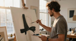 Guggi’s Journey From Rowdy Punk Rocker to Minimalist Abstract Artist