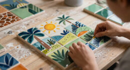 In Guadalajara, a Ceramic Tile Mural Mimics a Sun-Drenched Ecosystem