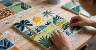 In Guadalajara, a Ceramic Tile Mural Mimics a Sun-Drenched Ecosystem