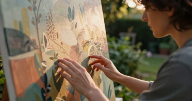 Charles Seliger Painted Nature’s Invisible Architecture