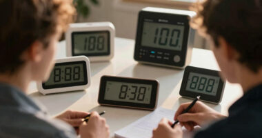 Collection of Digital Clock Designs