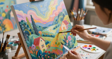 Janice Yang’s Symbol-Rich Paintings Conjure Dreams and the Desire for Home