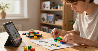 Lego Building Instructions Through Time