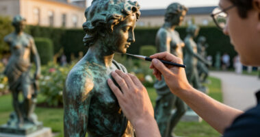 Trump Regilds DC Statues Mar-a-Lago Style