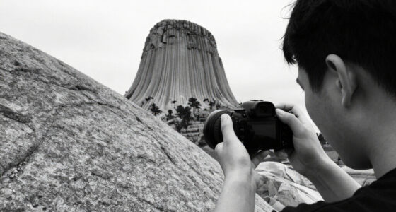 Zac Henderson Venerates Devil’s Tower in Bold Black-and-White Photos