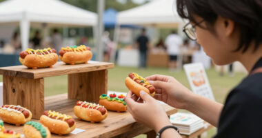 A Tiny Hot Dog Art Show And Other Treasures At Affordable Art Fair