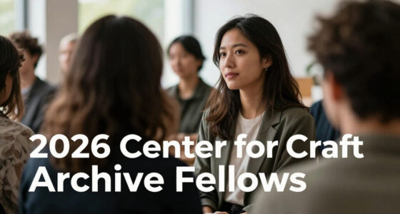Announcing The 2026 Center For Craft Archive Fellows