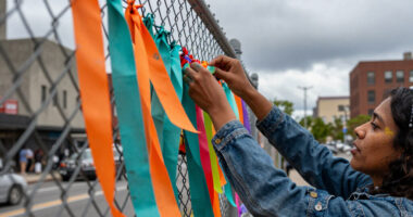 Art In Odd Places Participants Seek Utopia Under Dark Clouds