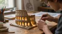 Exhibition Of Hervé Gloaguen's 'Rome At Night' Opens In Trastevere